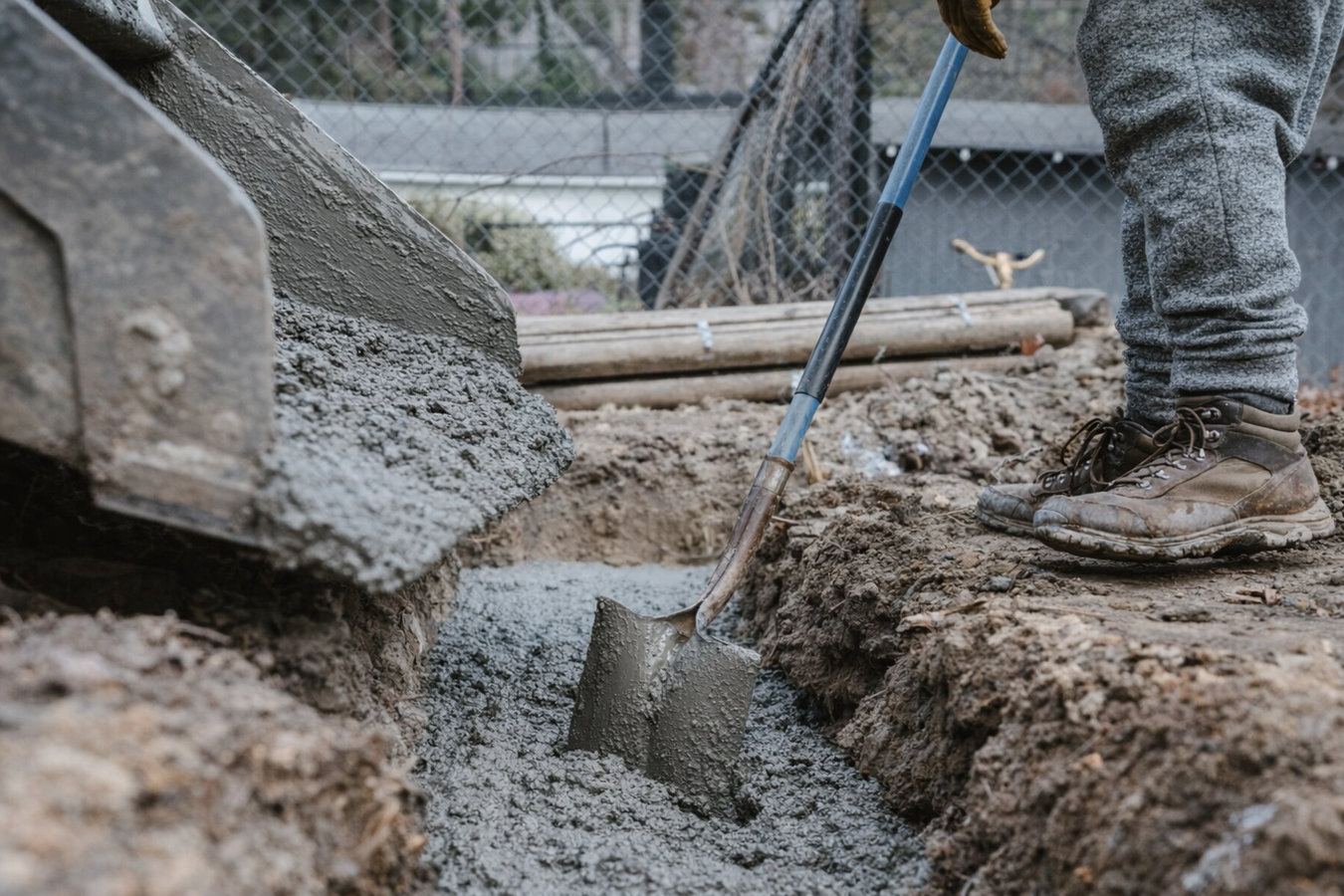 Concrete footings in Harlingen, TX
